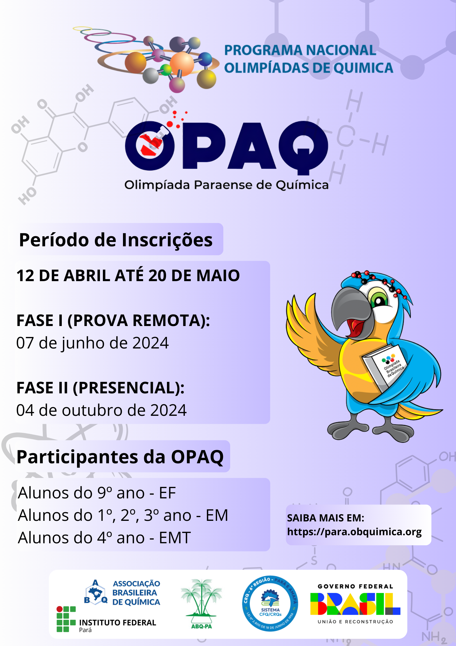 XIII Olimpíada Paraense de Química (OPAQ)